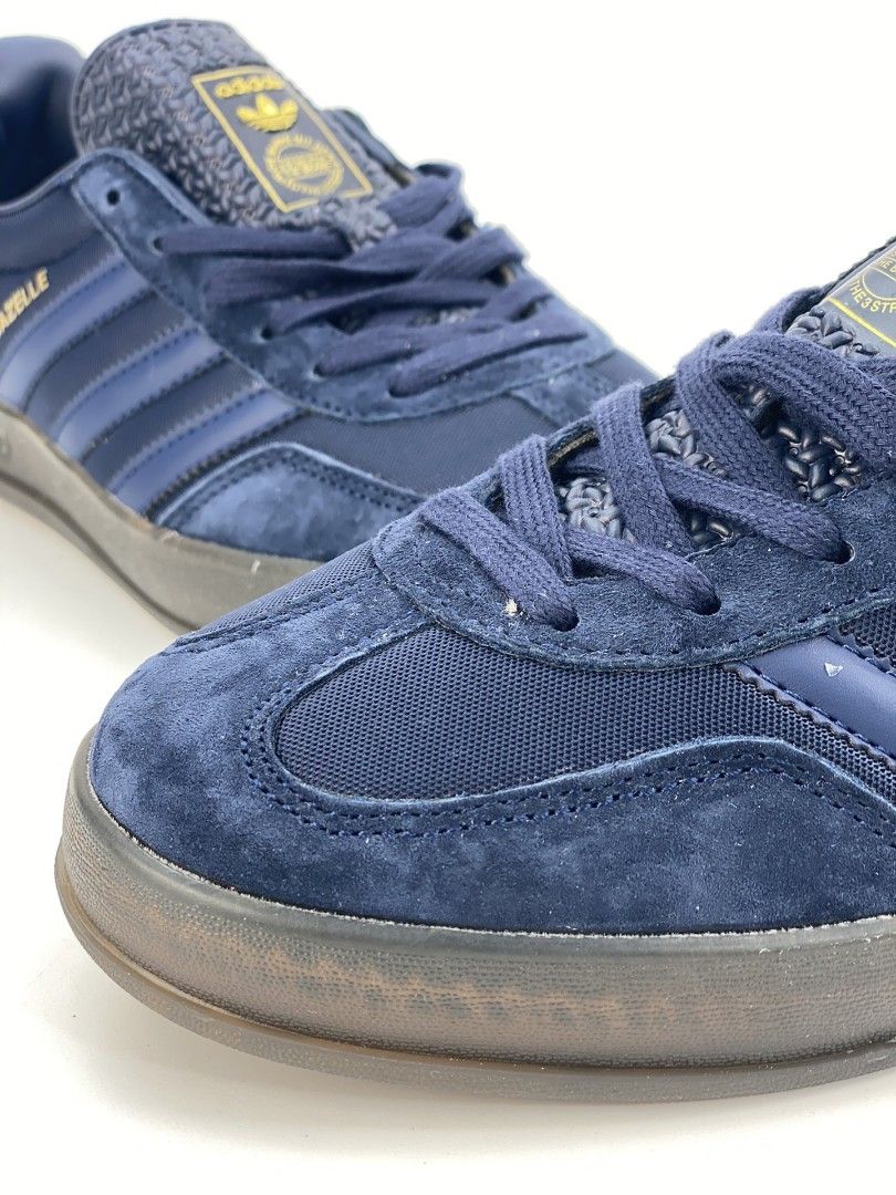 Adidas originals samba fb trainers dark blue discount