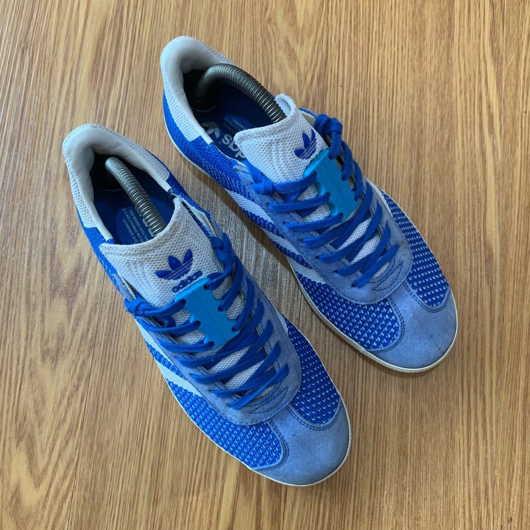 Adidas primeknit bleu deals