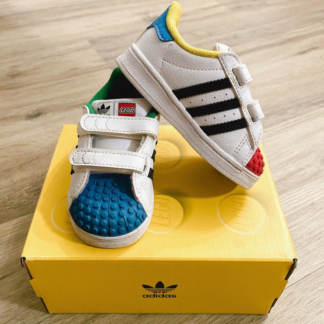 Adidas originals superstar 2 smile cf crib shoes discount
