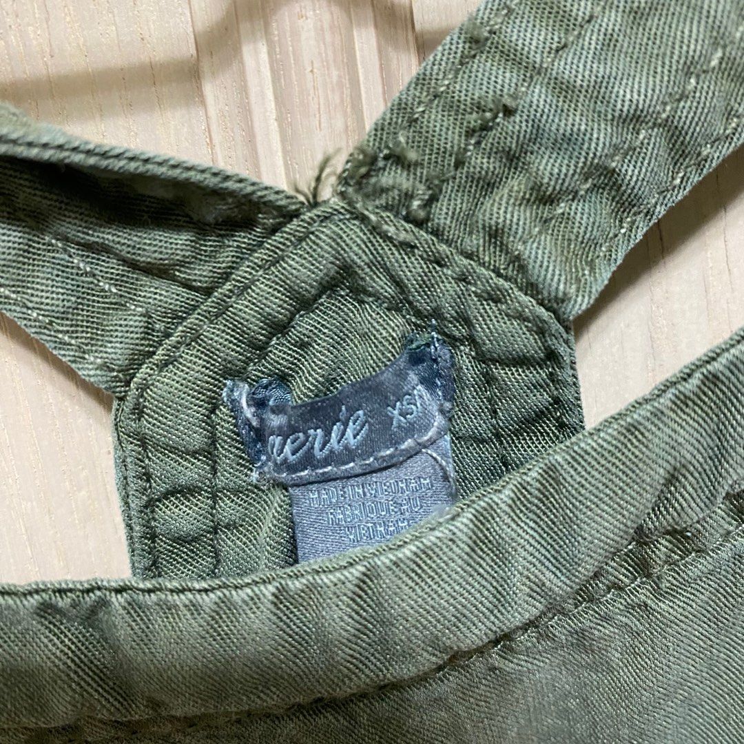 Aerie Green Overalls, Women's Fashion, Dresses & Sets, Jumpsuits on