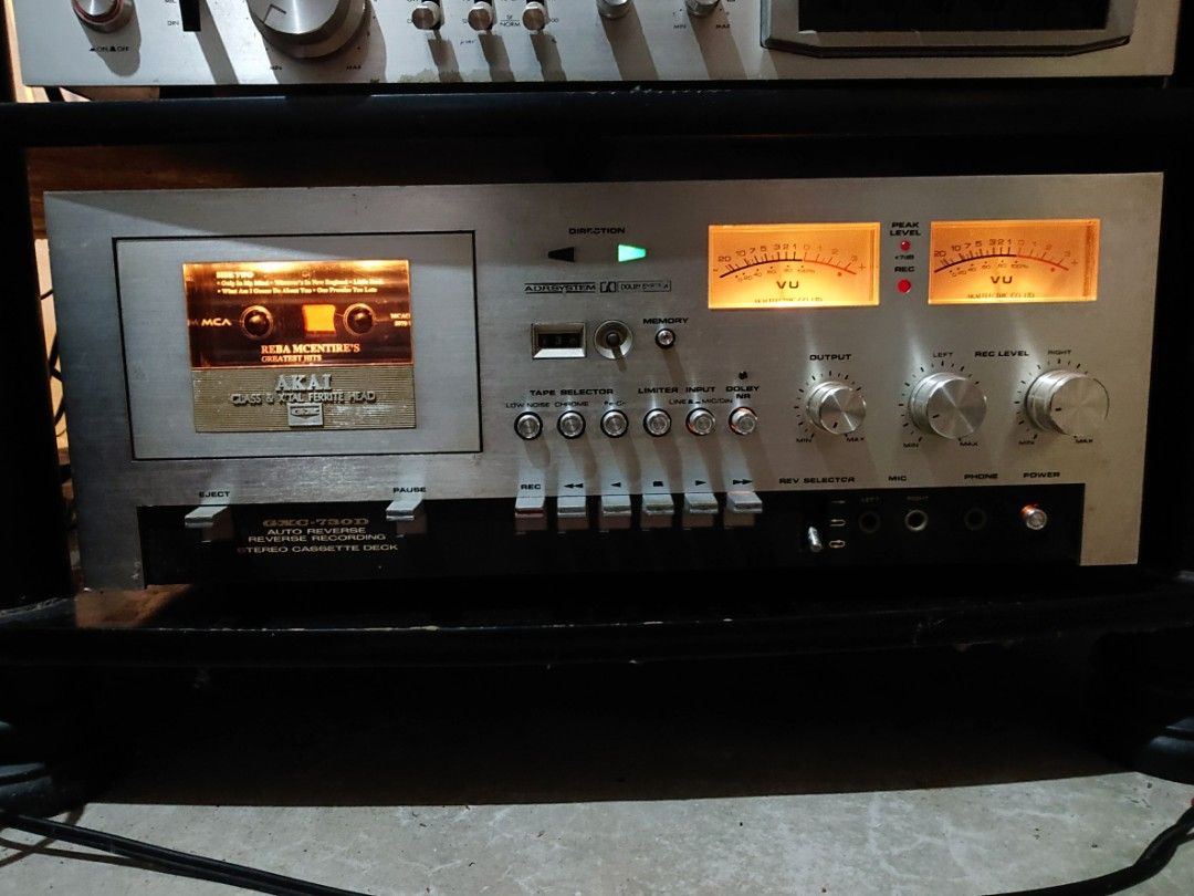AKAI GXC730D tape deck cassette deck kaset, Audio, Other Audio