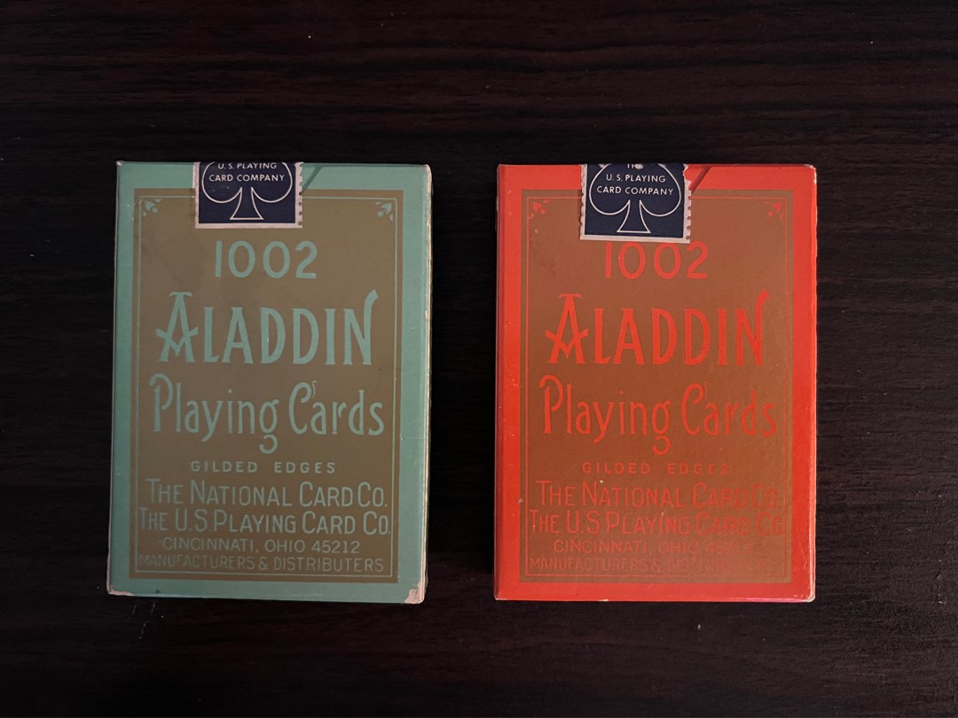 Aladdin 1002 Playing Cards (Rare vintage), Hobbies & Toys, Memorabilia