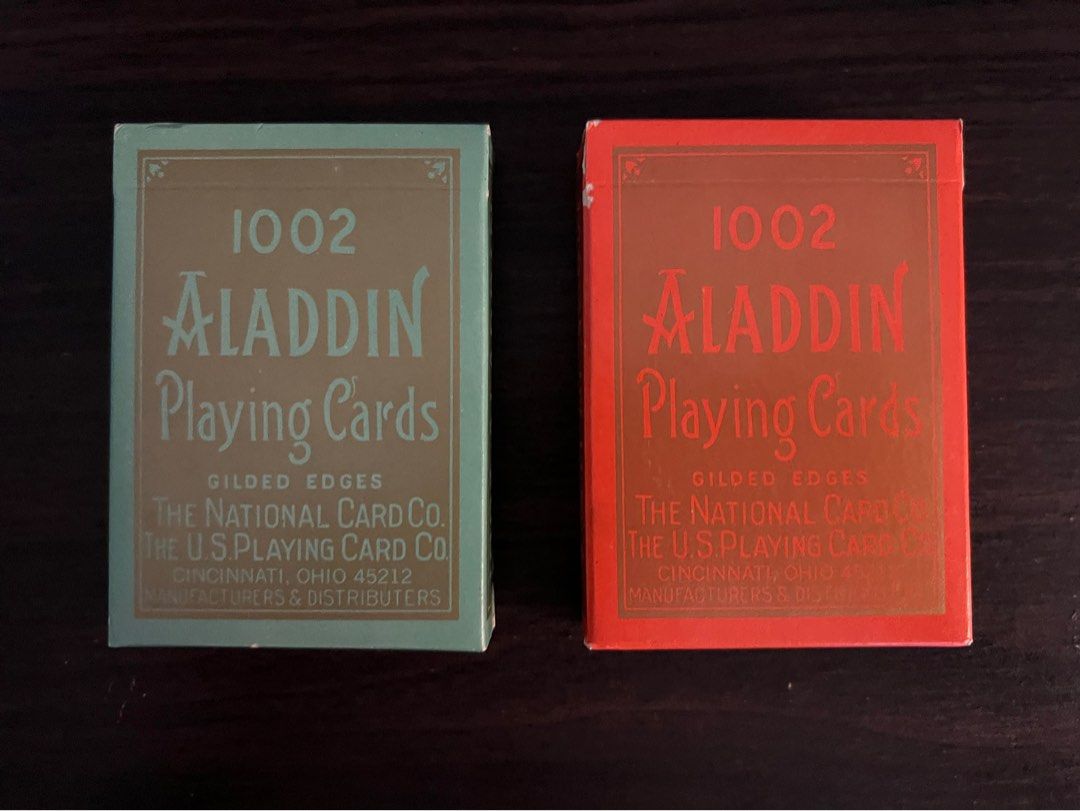Aladdin 1002 Playing Cards (Rare vintage)