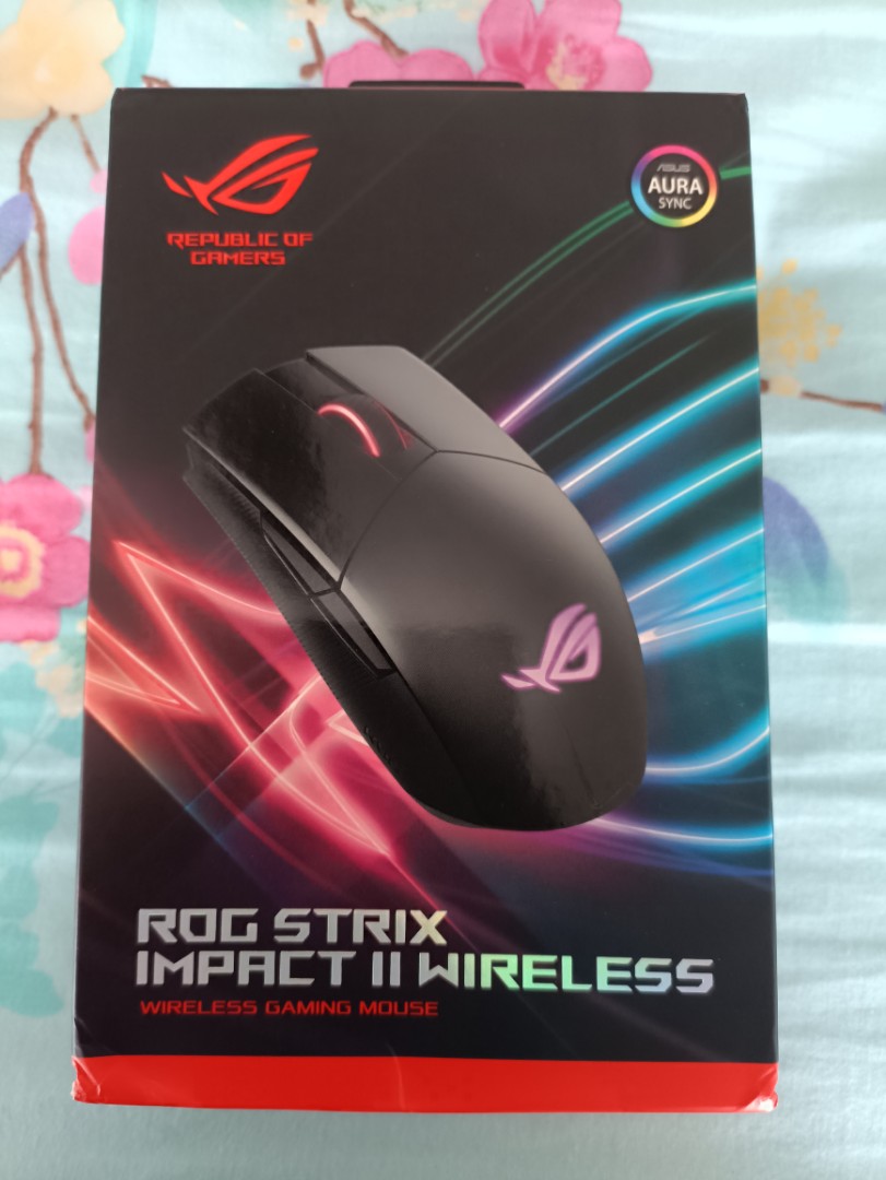 Asus ROG Strix Impact II Wireless Mouse, Computers & Tech, Parts &  Accessories, Mouse & Mousepads on Carousell