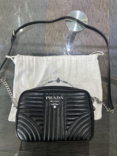 Aunthentic PRADA Diagramme Camera Bag