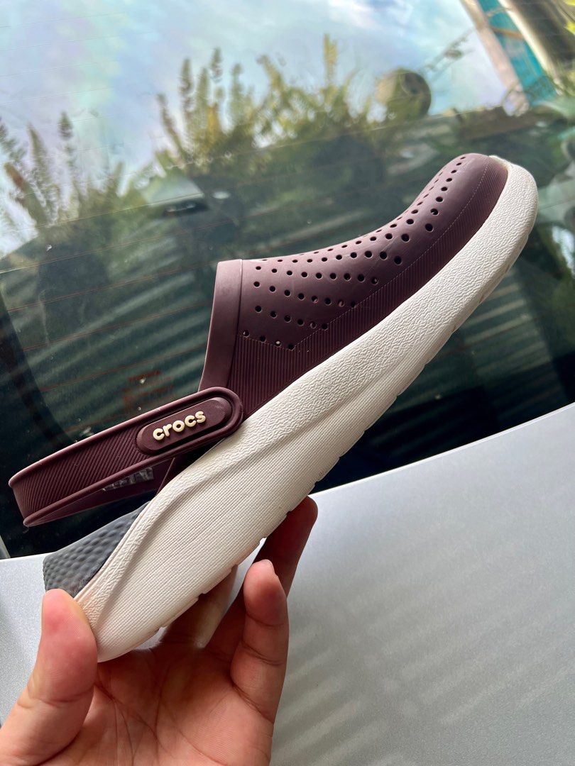 Crocs literide best sale maroon
