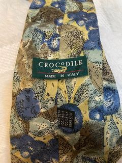 Authentic Crocodile Necktie