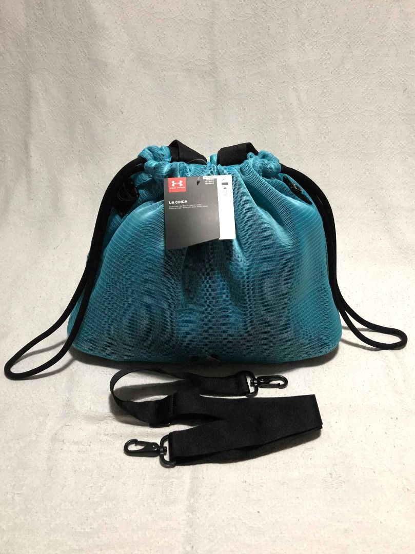 Authentic Under Armour Cinch Mesh Tote Bag for Gym, Beach, Mall, Women