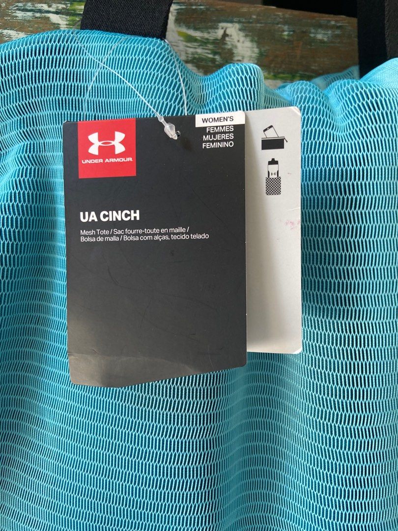 Authentic Under Armour Cinch Mesh Tote Bag for Gym Beach Mall