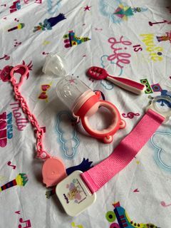 Baby girl teething accessories