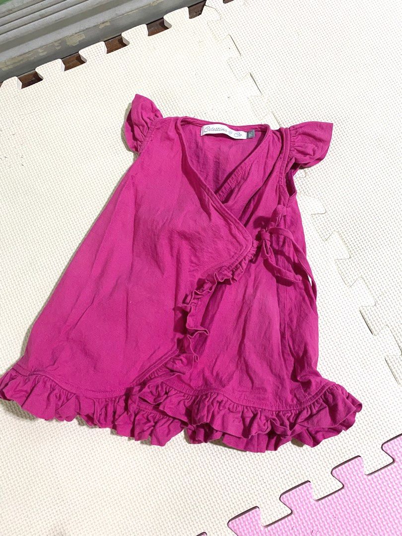 Baby Wrap Around Dress on Carousell