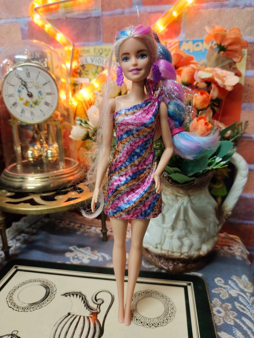 Barbie fantasy hotsell hair blonde barbie