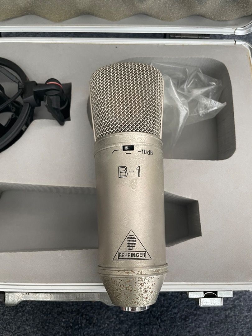 Behringer B1 condenser microphone, Audio, Microphones on Carousell