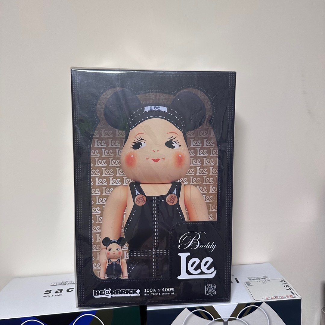 BE@RBRICK BUDDY LEE 100% & 400%, 興趣及遊戲, 玩具& 遊戲類- Carousell