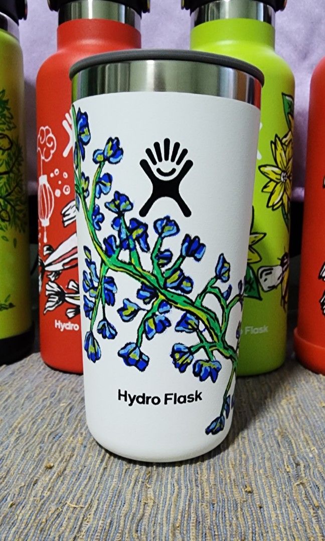 BNIB Authentic Hydro Flask Tumbler 12oz White Furniture Home
