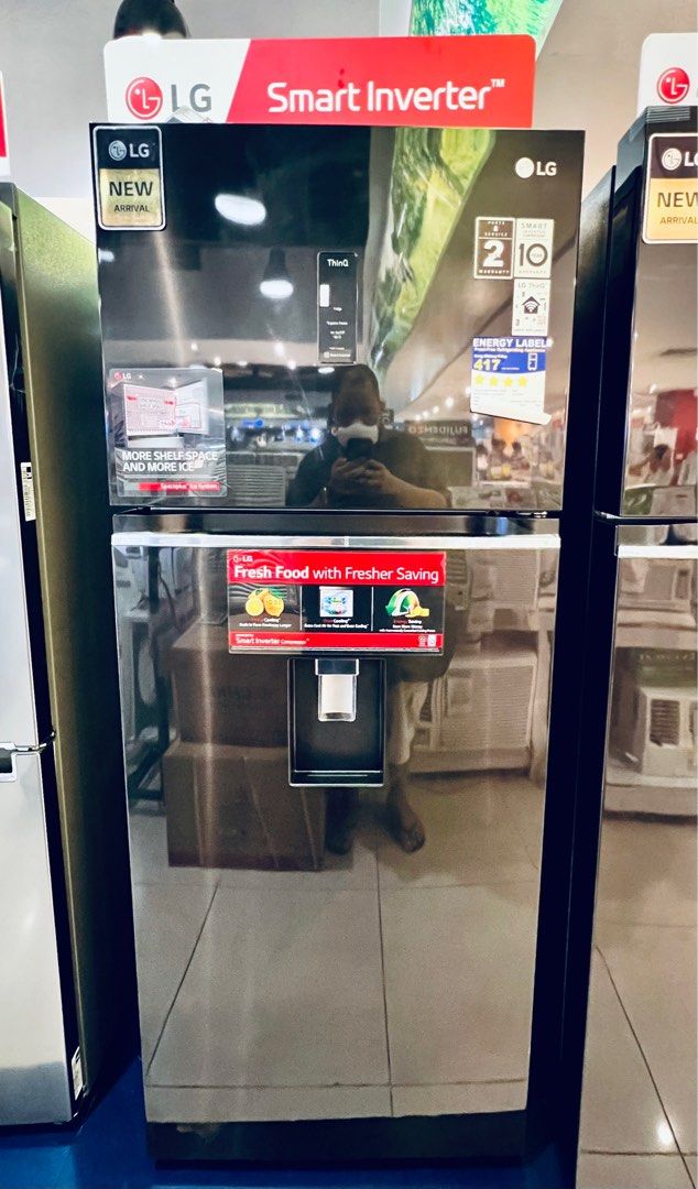 Brand New LG 14.9cu ft RVS-L149BS 2 Door Inverter Refrigerator with ...