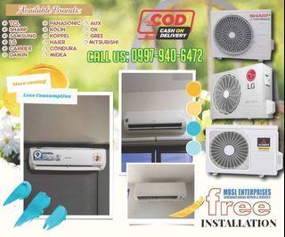 ✨✨BRANDNEW AIRCON INVERTER WITH WARRANTY AND RECEIPT✨✨