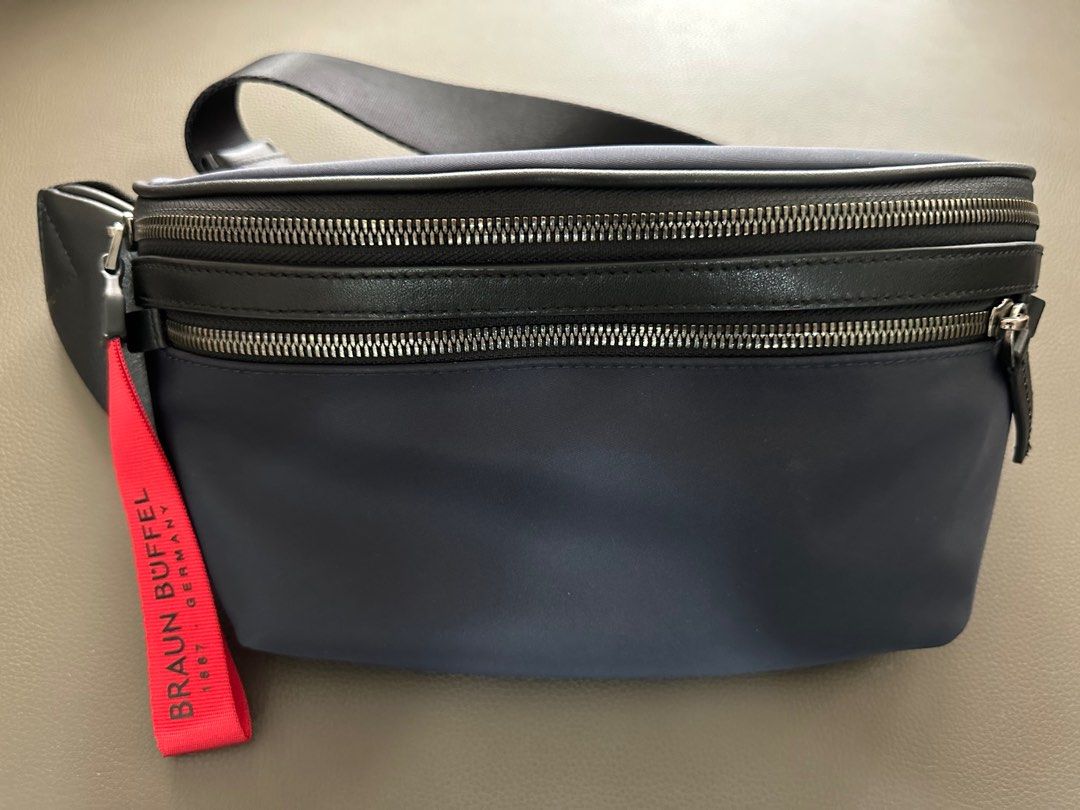 Braun Buffel Medium Waist Pouch/bag, Luxury, Bags & Wallets on Carousell