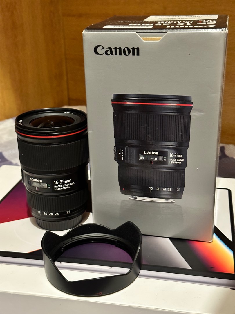 Canon EF 16-35 f/4 L IS USM, 攝影器材, 鏡頭及裝備- Carousell
