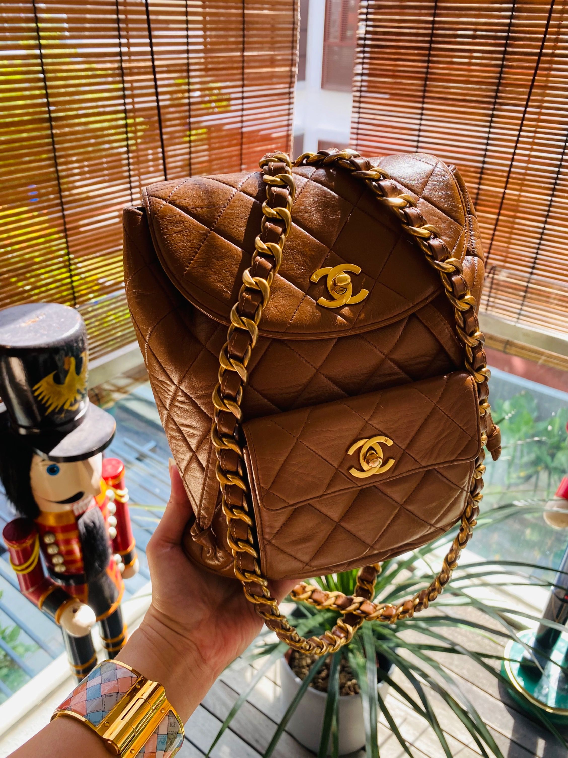 CHANEL Bag Vintage Backpack DUMA