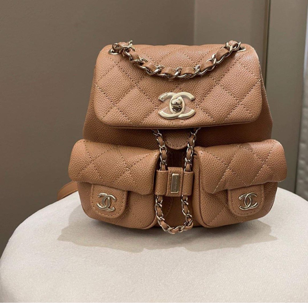 Chanel Mini Duma Backpack Caviar BN, Luxury, Bags & Wallets on Carousell