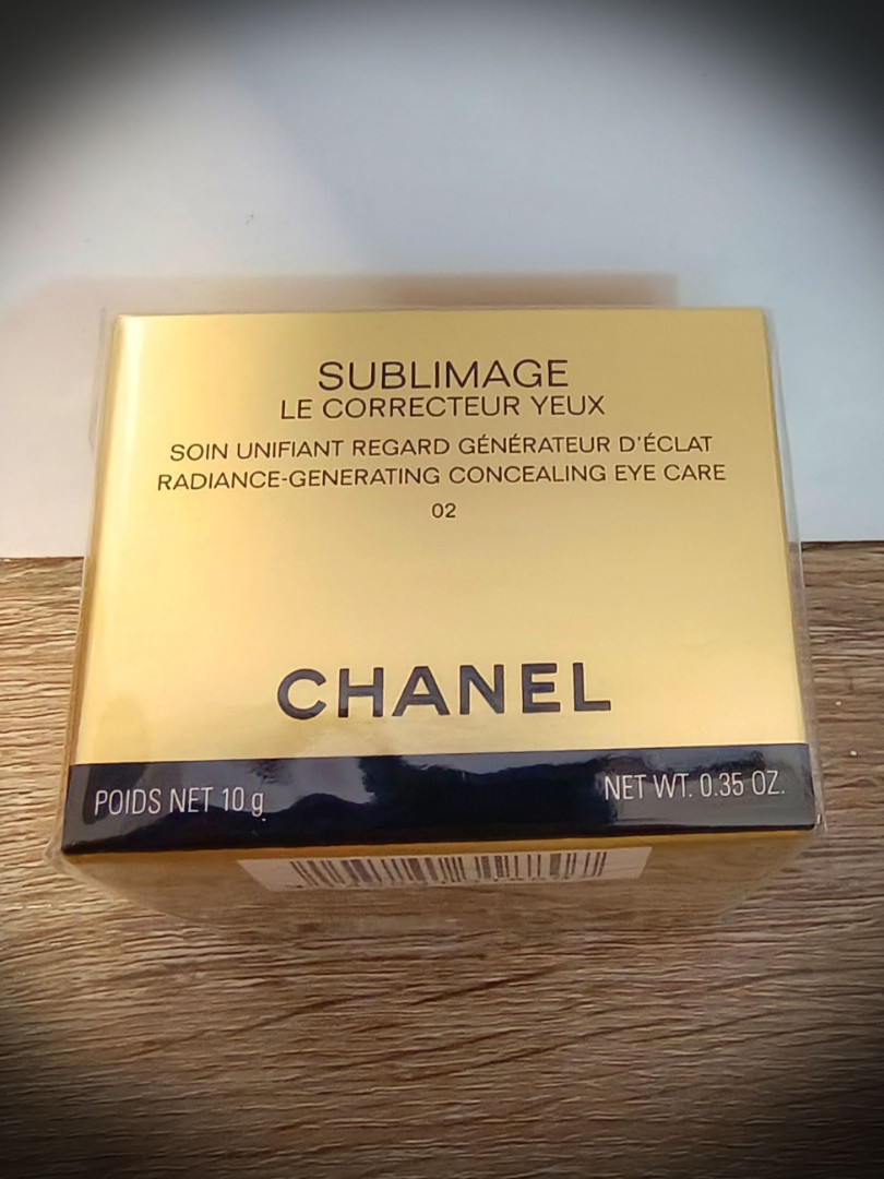 CHANEL Sublimage Radiance - Generating Concealing Eye Care Col #02 10g,  美容＆化妝品, 健康及美容- 眼部護理- Carousell