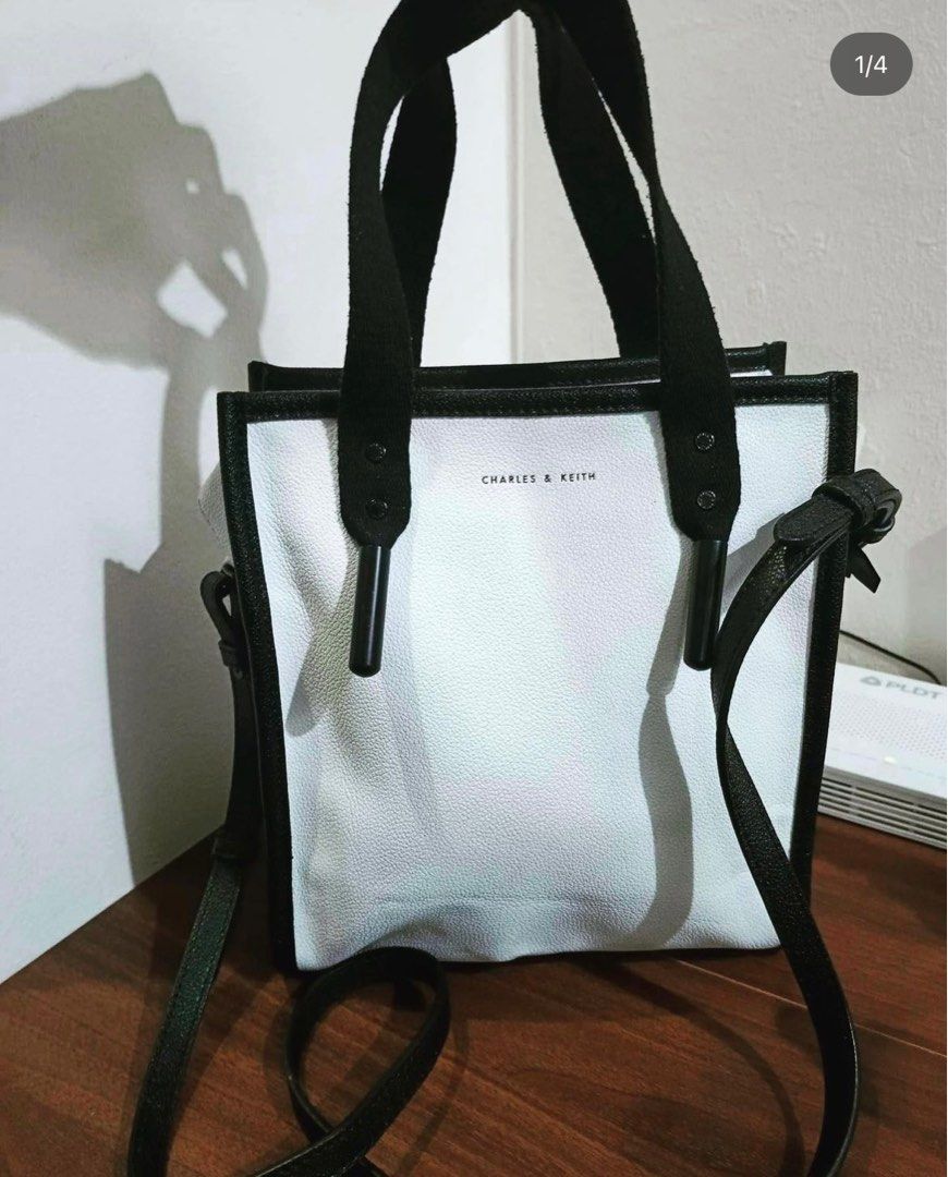 Charles and keith tote bag