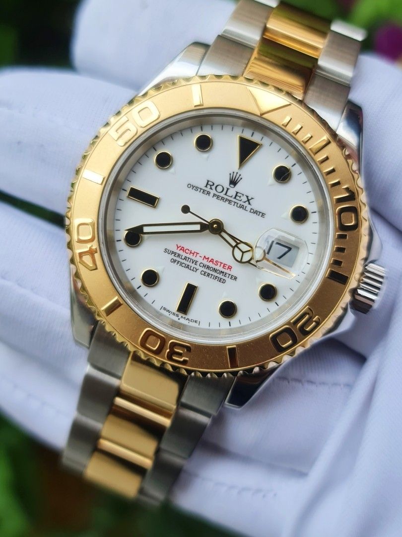 Gold yachtmaster best sale for sale