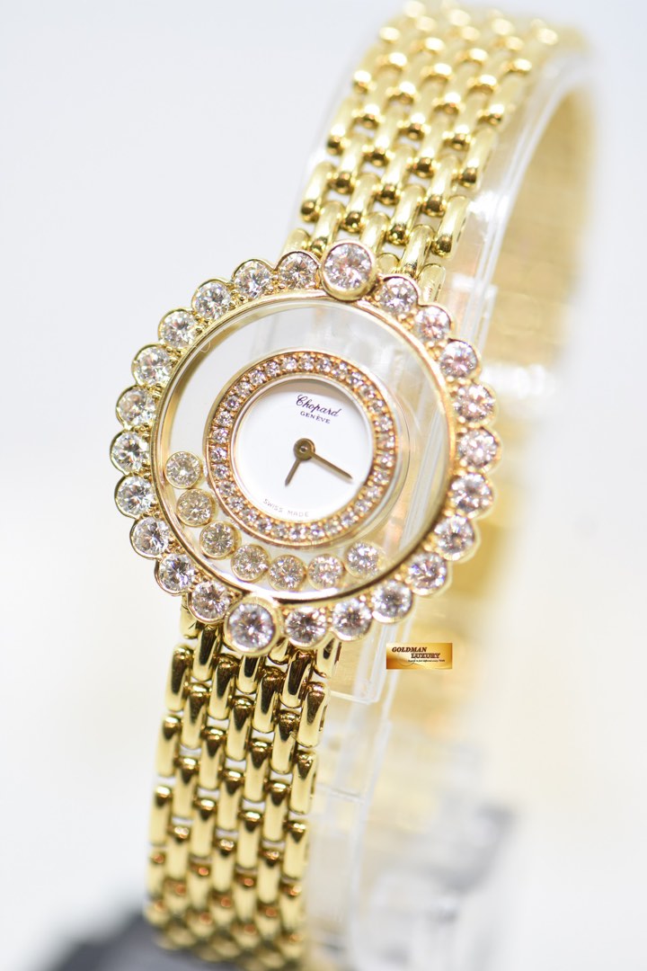 Chopard ladies watches best sale happy diamonds