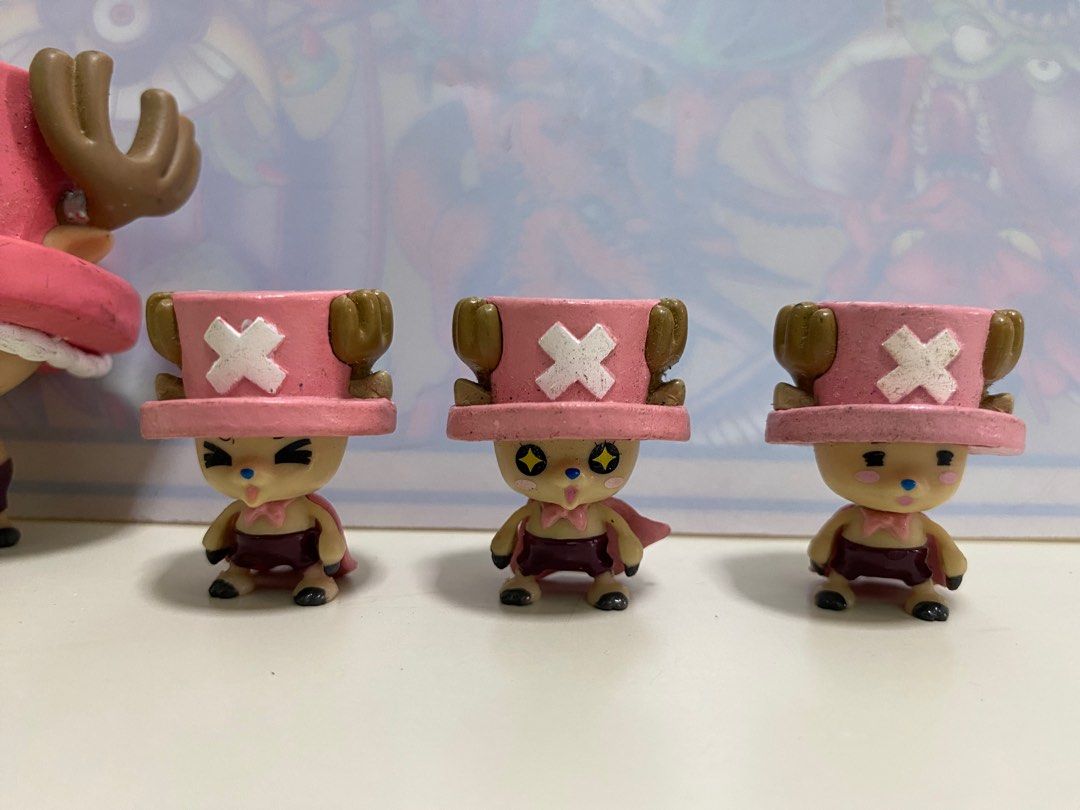Chopper Figure Set - One piece Characters, Hobbies & Toys, Toys & Games ...