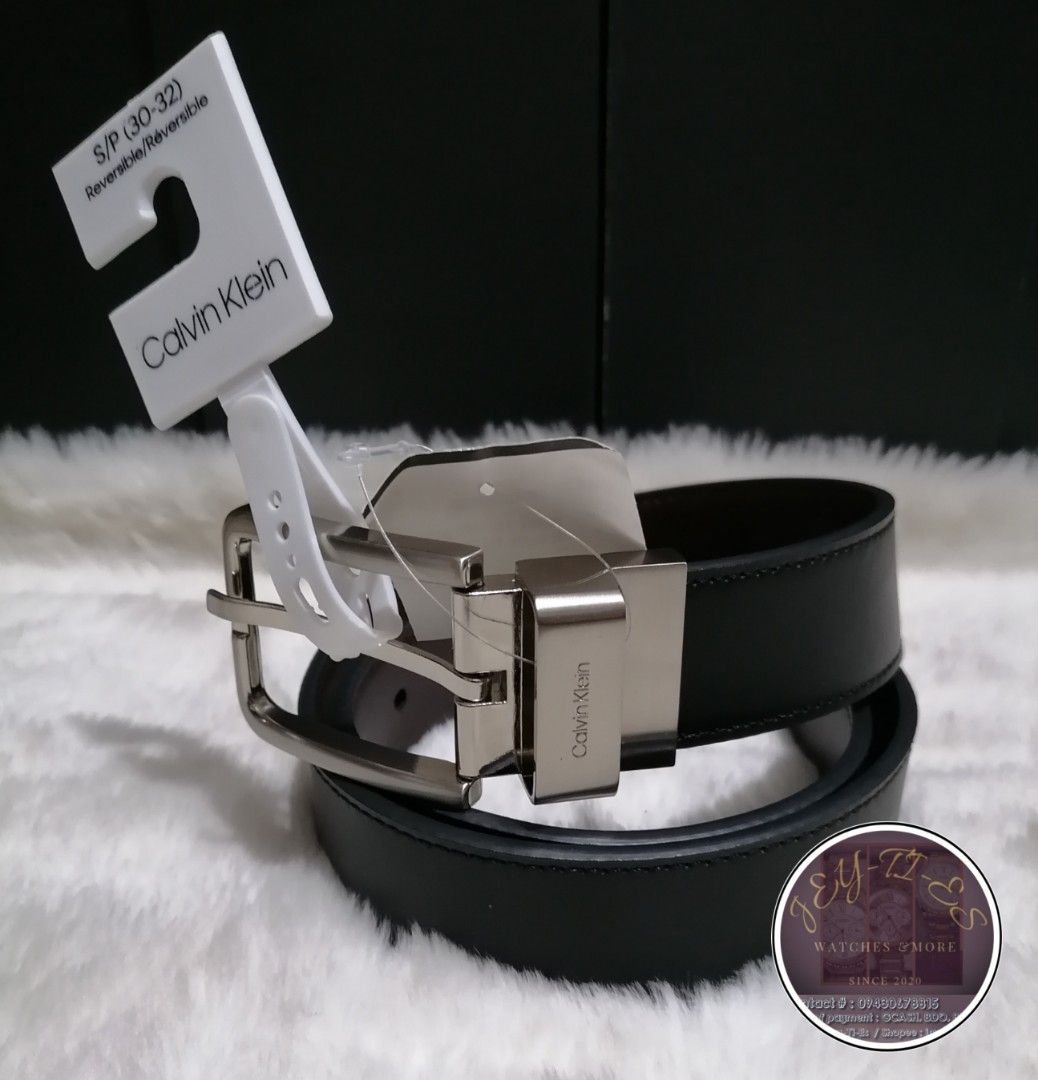 Calvin klein men's reversible belt sales