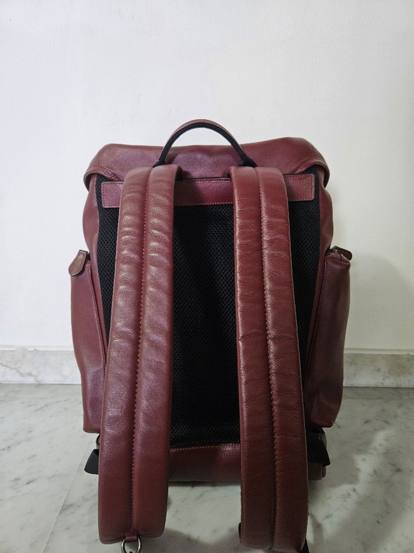 Maroon backpack purse new arrivals