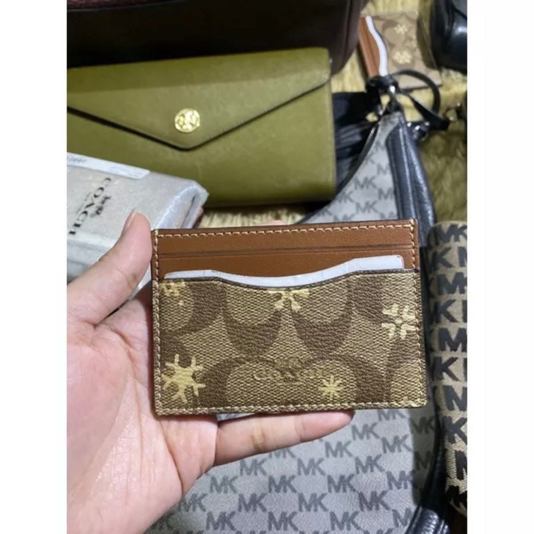 Coach Slim ID Card Case Wallet (Unisex) on Carousell