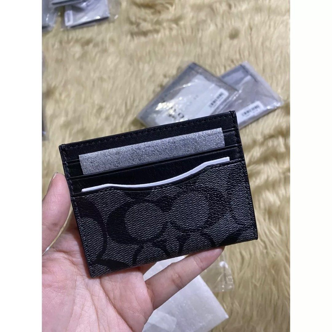 Coach Slim ID Card Case Wallet (Unisex) on Carousell