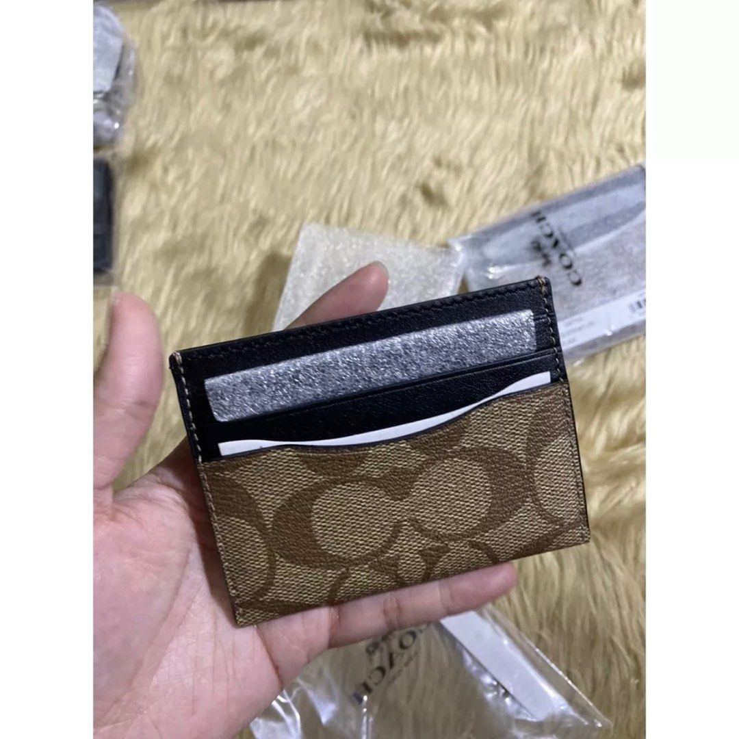 Coach Slim ID Card Case Wallet (Unisex) on Carousell