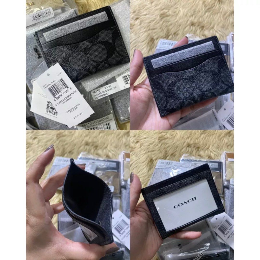 Coach Slim ID Card Case Wallet (Unisex) on Carousell