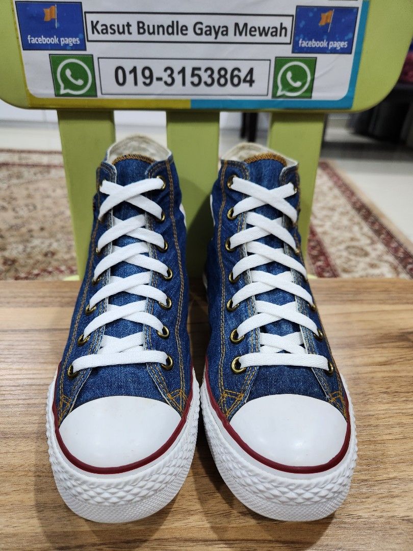 Converse top 6.5 jeans