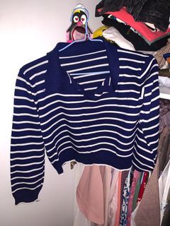 crop top blaster blue