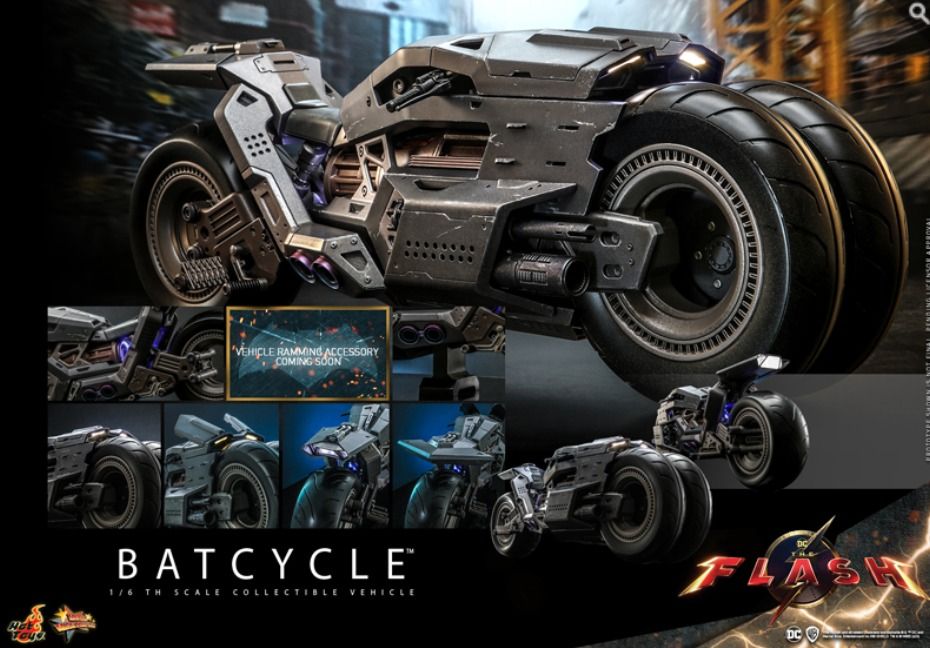 HOTTOYS MOVIE MASTERPIECE BATMAN AND BATCYCLE MMS705 ホットトイズ