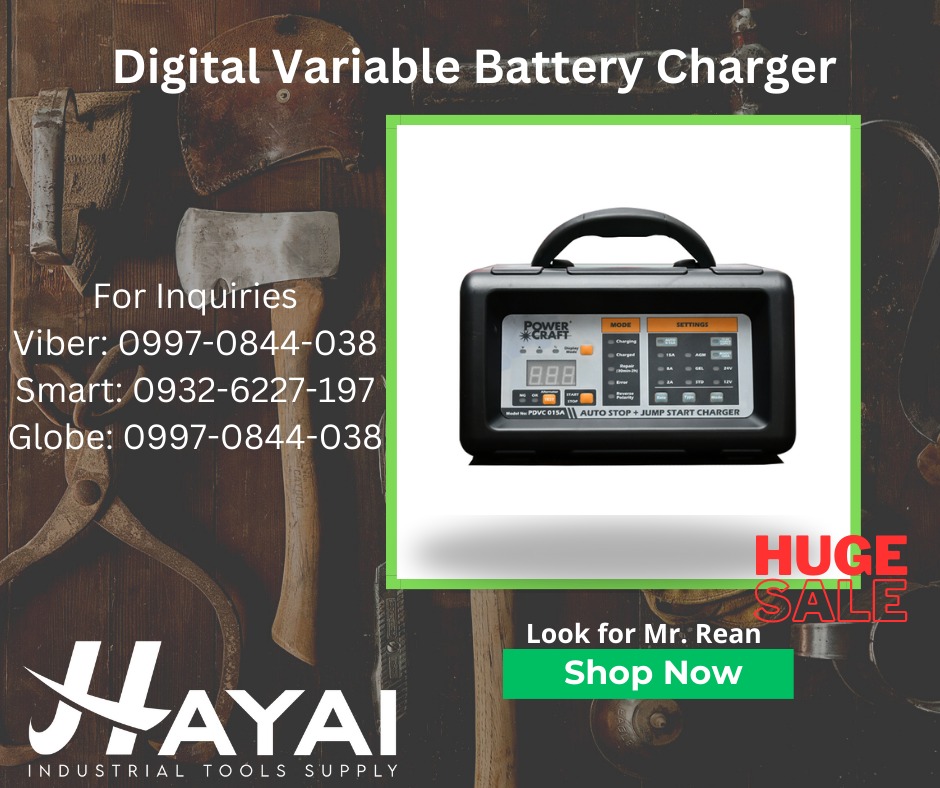 Digital Variable Battery Charger, Commercial & Industrial, Industrial
