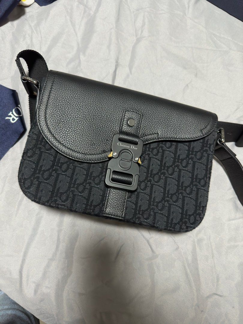 Dior saddle bag with strap, Luxury, Bags & Wallets on Carousell