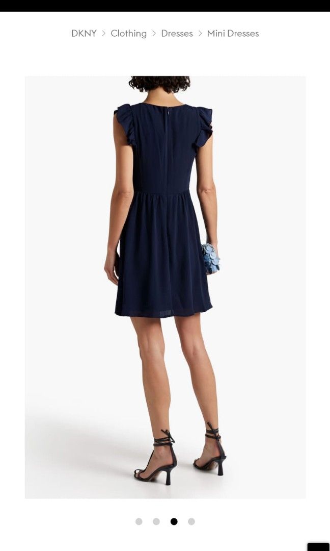 Dkny navy deals blue dress