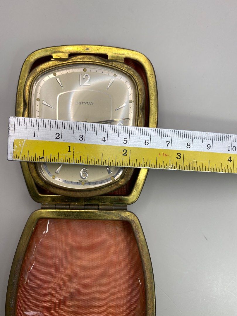 Estyma Foreign travel alarm clock alarm working, Luxury, Watches on Carousell