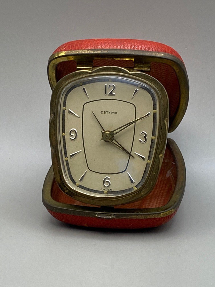 Estyma Foreign travel alarm clock alarm working, Luxury, Watches on Carousell