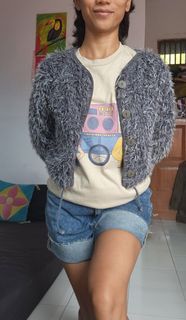 Faux Fur Midi Jacket