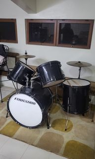Fernando 5 Piece Drum Set FREE Drumsticks, Rug, and Chair! ✨