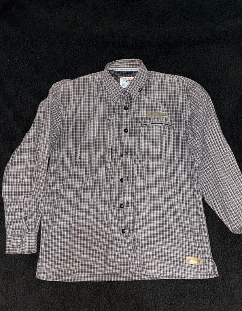 Fire head flannel rare (Category: Formal Shirts) located in Quezon City. Submitted by ramdomthings_ (Listing ID 1235917899, Image 2). Description: Firehead Flannel (Very Rare) 599 only✅ Large but can fit XL no issue.