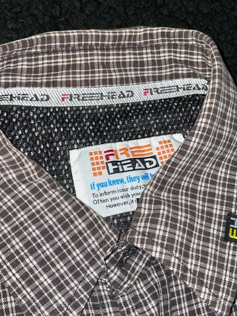 Fire head flannel rare (Category: Formal Shirts) located in Quezon City. Submitted by ramdomthings_ (Listing ID 1235917899, Image 1). Description: Firehead Flannel (Very Rare) 599 only✅ Large but can fit XL no issue.