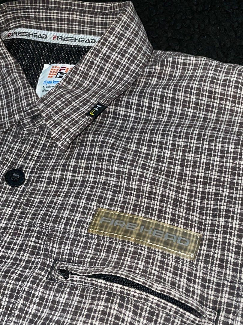 Fire head flannel rare (Category: Formal Shirts) located in Quezon City. Submitted by ramdomthings_ (Listing ID 1235917899, Image 3). Description: Firehead Flannel (Very Rare) 599 only✅ Large but can fit XL no issue.