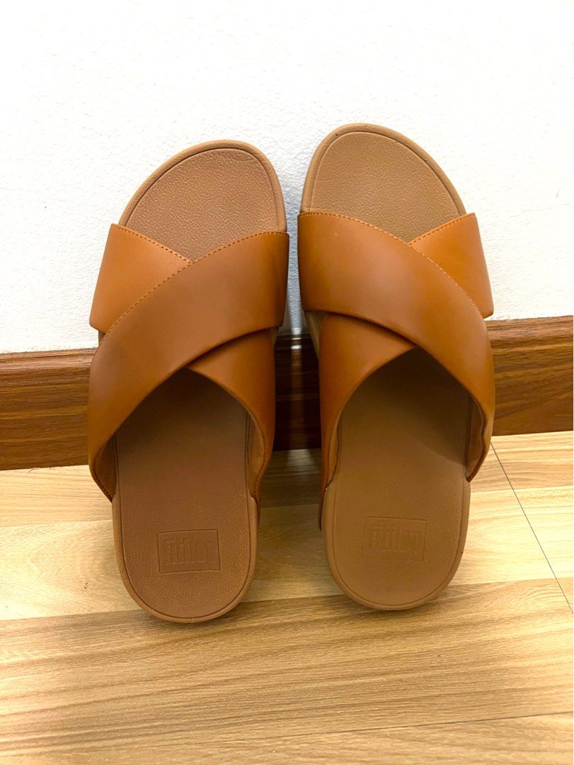 Fitflop Lulu Cross Leather sandals Women s Fashion Footwear